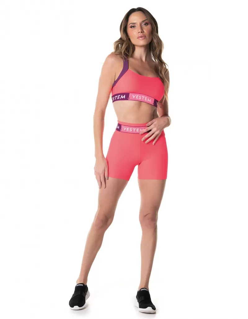 Vestem - Bold Pink Electra Shorts - SH568.I24.C0428 Vestem - Bold Pink Electra Shorts - SH568.I24.C0428