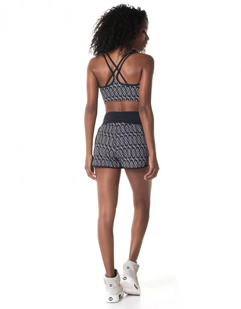Vestem - Slim Forever Black Shorts - SH570.I24.E1252.I24 Vestem - Slim Forever Black Shorts - SH570.I24.E1252.I24
