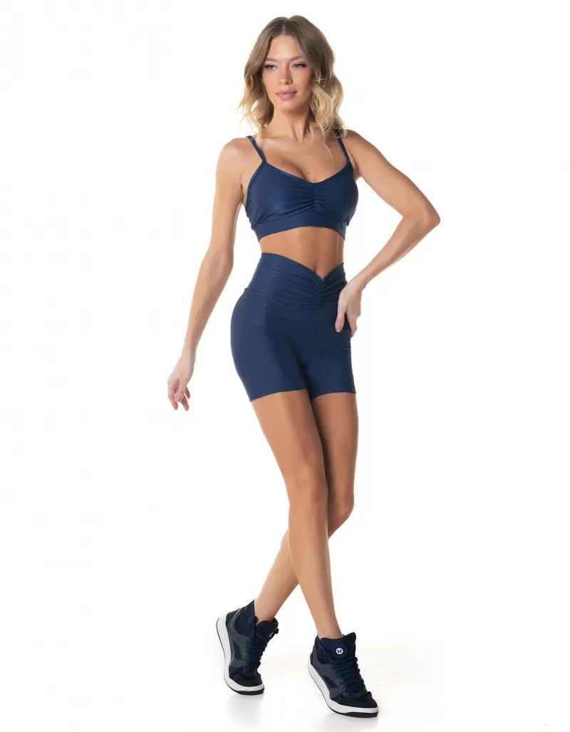 Vestem - Cyber Blue Jeans Shorts - SH576.I24.C0257 Vestem - Cyber Blue Jeans Shorts - SH576.I24.C0257