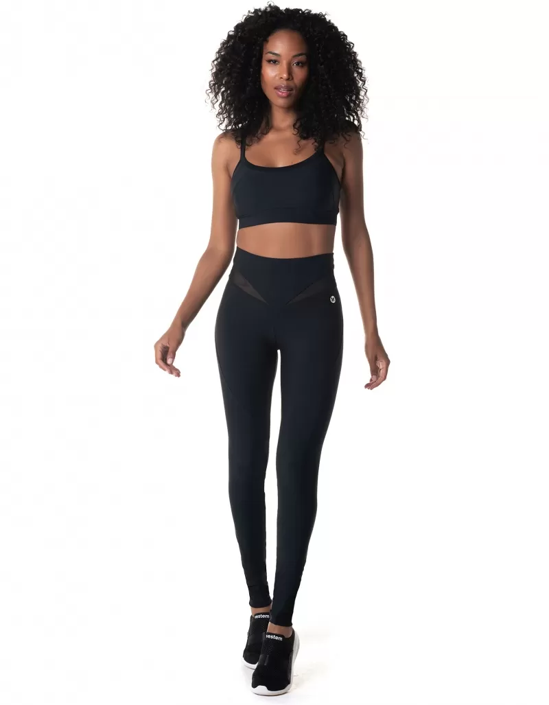Vestem - Sports bra Aerobic Black - TOP1002.I24.C0002