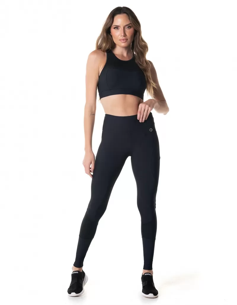 Vestem - Sports bra Elementary Black - TOP1017.I24.C0002 Vestem - Sports bra Elementary Black - TOP1017.I24.C0002