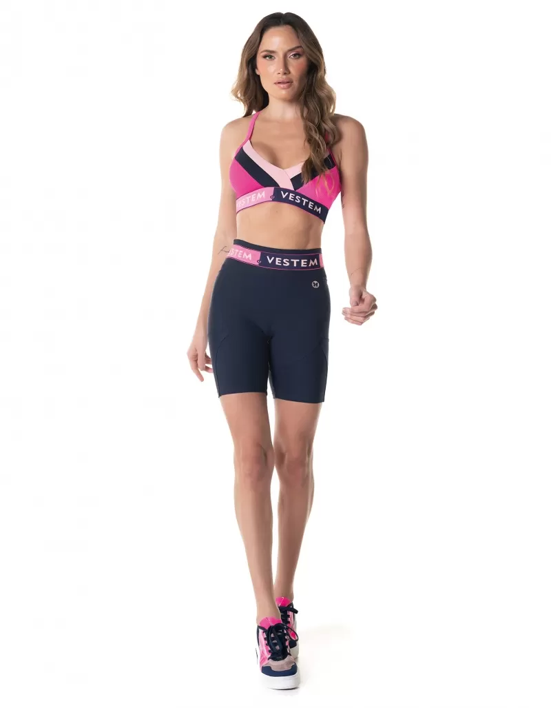 Vestem - Sports bra Flexy Pink Neon - TOP1023.I24.C0003 Vestem - Sports bra Flexy Pink Neon - TOP1023.I24.C0003