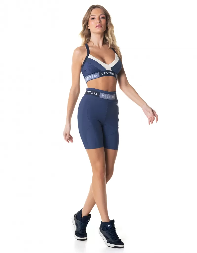 Vestem - Sports bra Flexy Blue Jeans - TOP1023.I24.C0257 Vestem - Sports bra Flexy Blue Jeans - TOP1023.I24.C0257