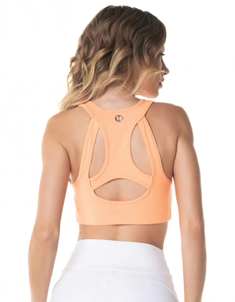 Vestem - Sports bra Melodic Orange Energy - TOP1026.I24.C0373 Vestem - Sports bra Melodic Orange Energy - TOP1026.I24.C0373