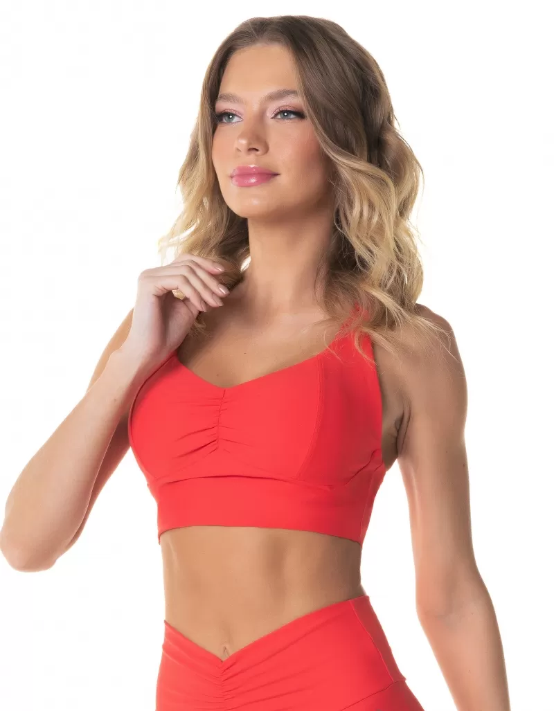 Vestem - Sports bra Esmeralda Tomate Red - TOP1037.I24.C0441