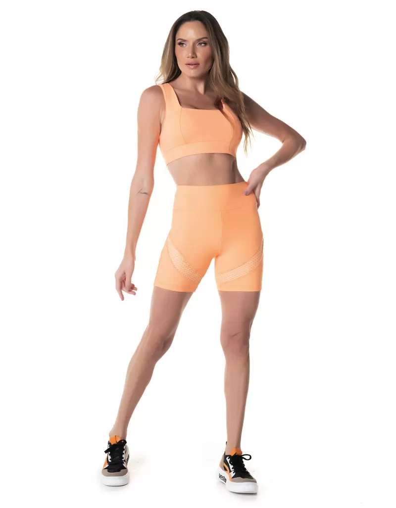 Vestem - Sports bra Bubble Orange Energy - TOP694.I24.C0373 Vestem - Sports bra Bubble Orange Energy - TOP694.I24.C0373