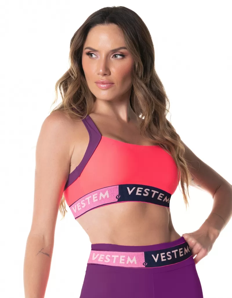 Vestem - Sports bra Energy Gym Pink Electra - TOP993.I24.C0428