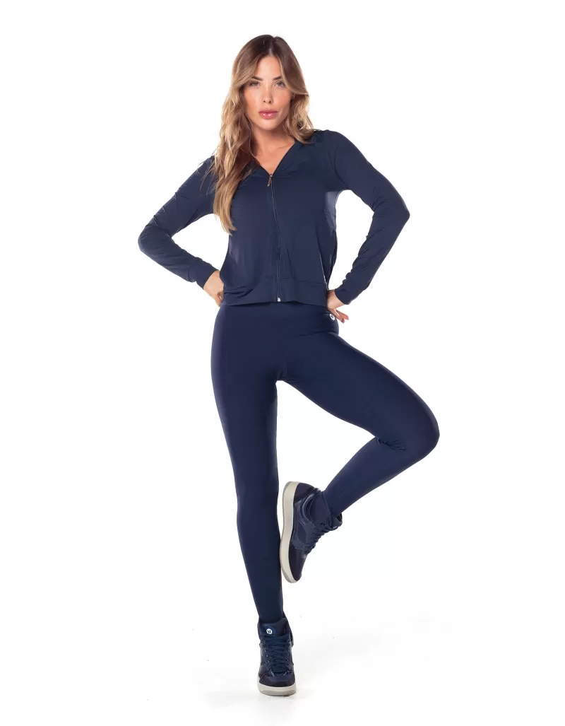 Vestem - Dark Navy Minimal Chic Dry Fit Jacket - JAC88.ESS.C0173 Vestem - Dark Navy Minimal Chic Dry Fit Jacket - JAC88.ESS.C0173