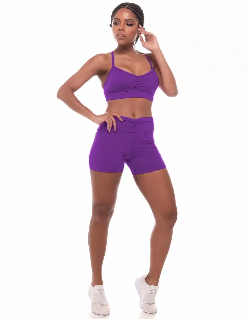 Vestem - Empina Bumbum Samanta Fuchsia Shorts - SH202.ESS.C0433 Vestem - Empina Bumbum Samanta Fuchsia Shorts - SH202.ESS.C0433