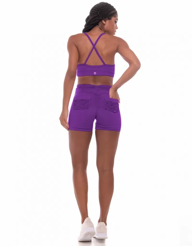 Vestem - Empina Bumbum Samanta Fuchsia Shorts - SH202.ESS.C0433 Vestem - Empina Bumbum Samanta Fuchsia Shorts - SH202.ESS.C0433
