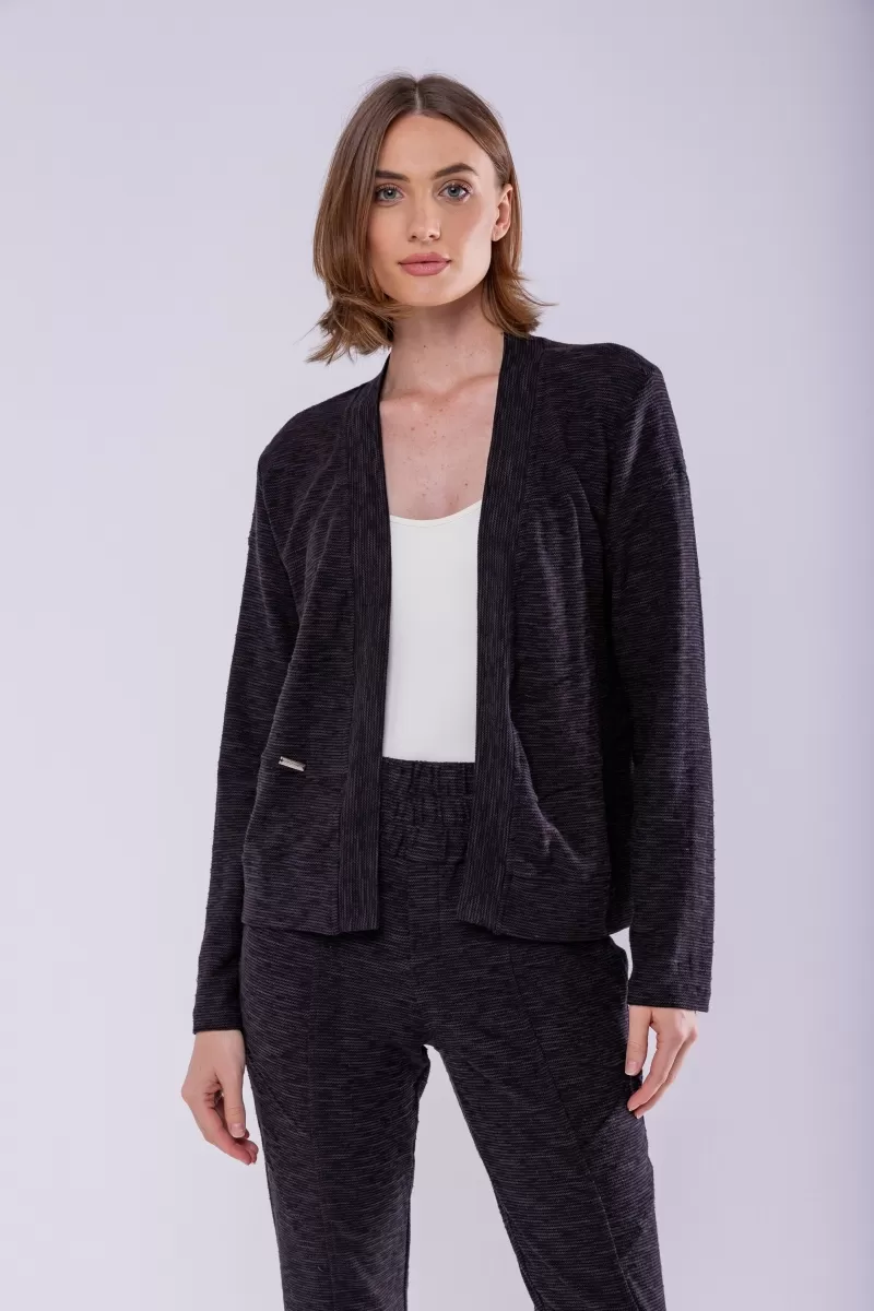 Hidrogênio - JACKET WITH CUTOUTS BLACK - 19916001 Hidrogênio - JACKET WITH CUTOUTS BLACK - 19916001