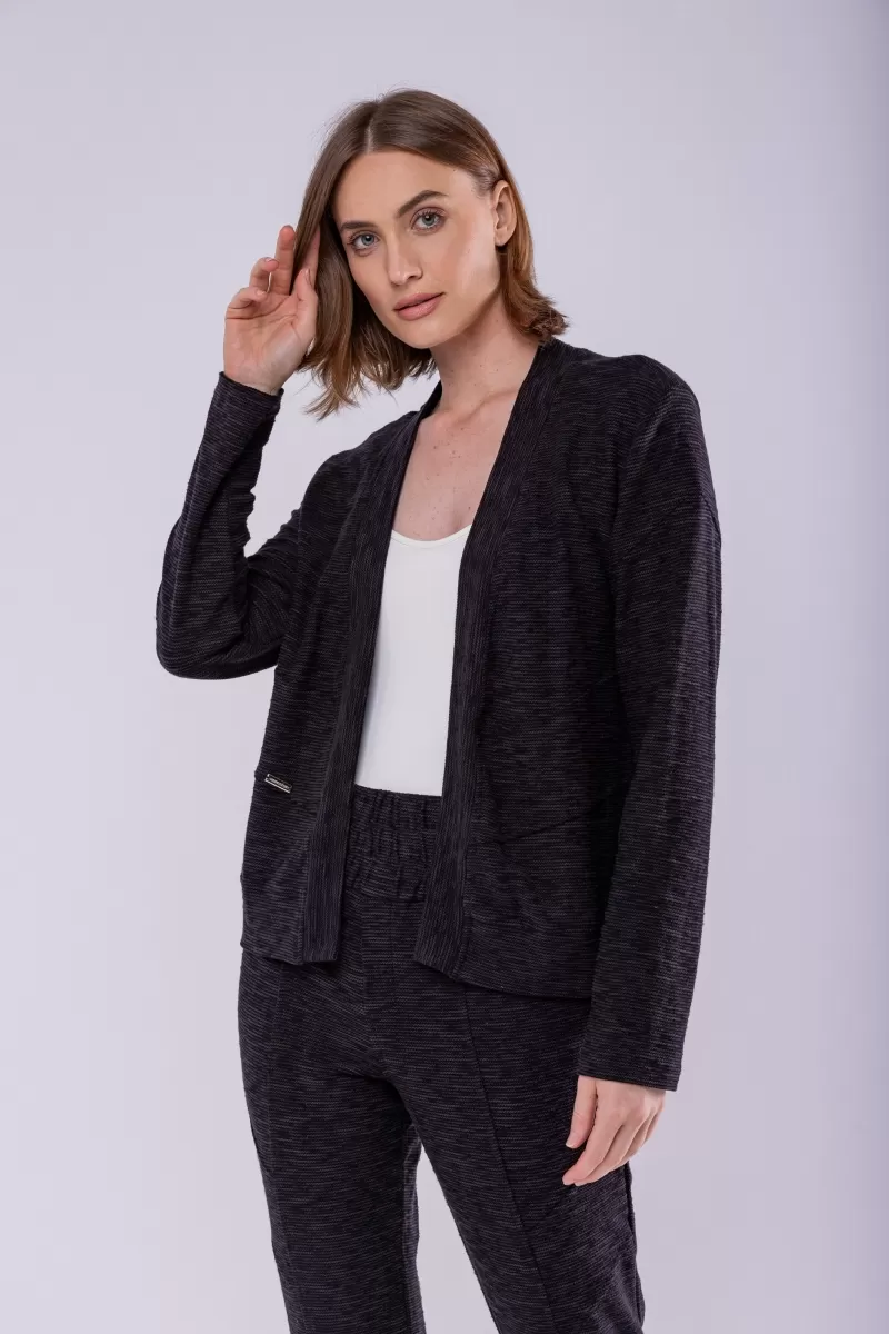 Hidrogênio - JACKET WITH CUTOUTS BLACK - 19916001 Hidrogênio - JACKET WITH CUTOUTS BLACK - 19916001