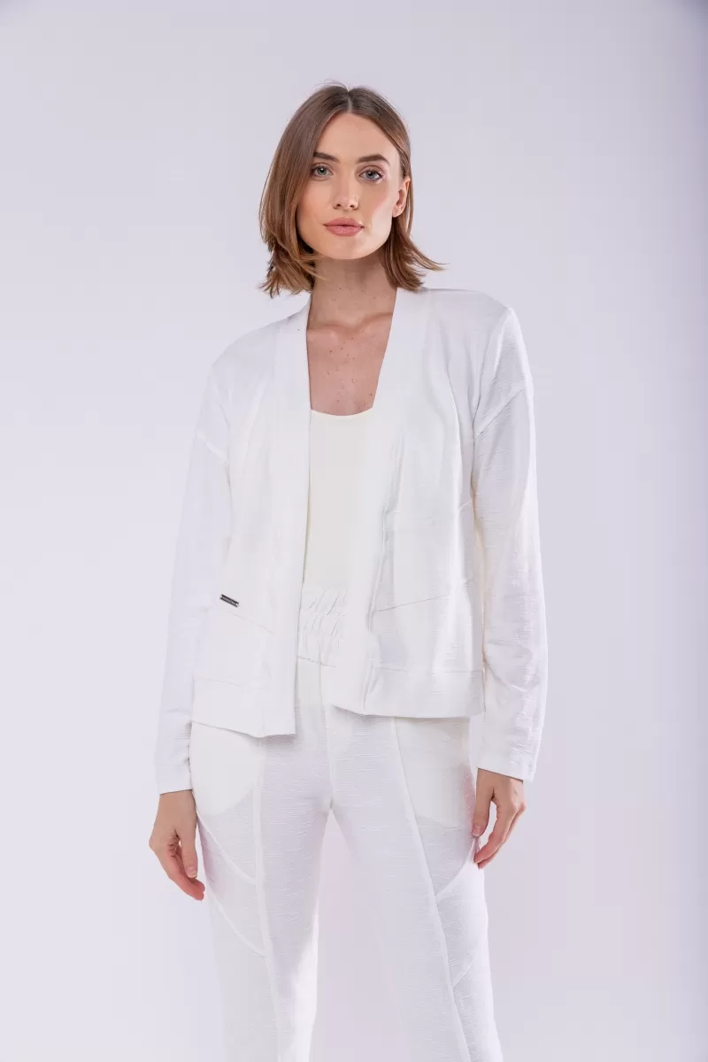 Hidrogênio - JACKET WITH OFF WHITE CUTOUTS - 19916018 Hidrogênio - JACKET WITH OFF WHITE CUTOUTS - 19916018