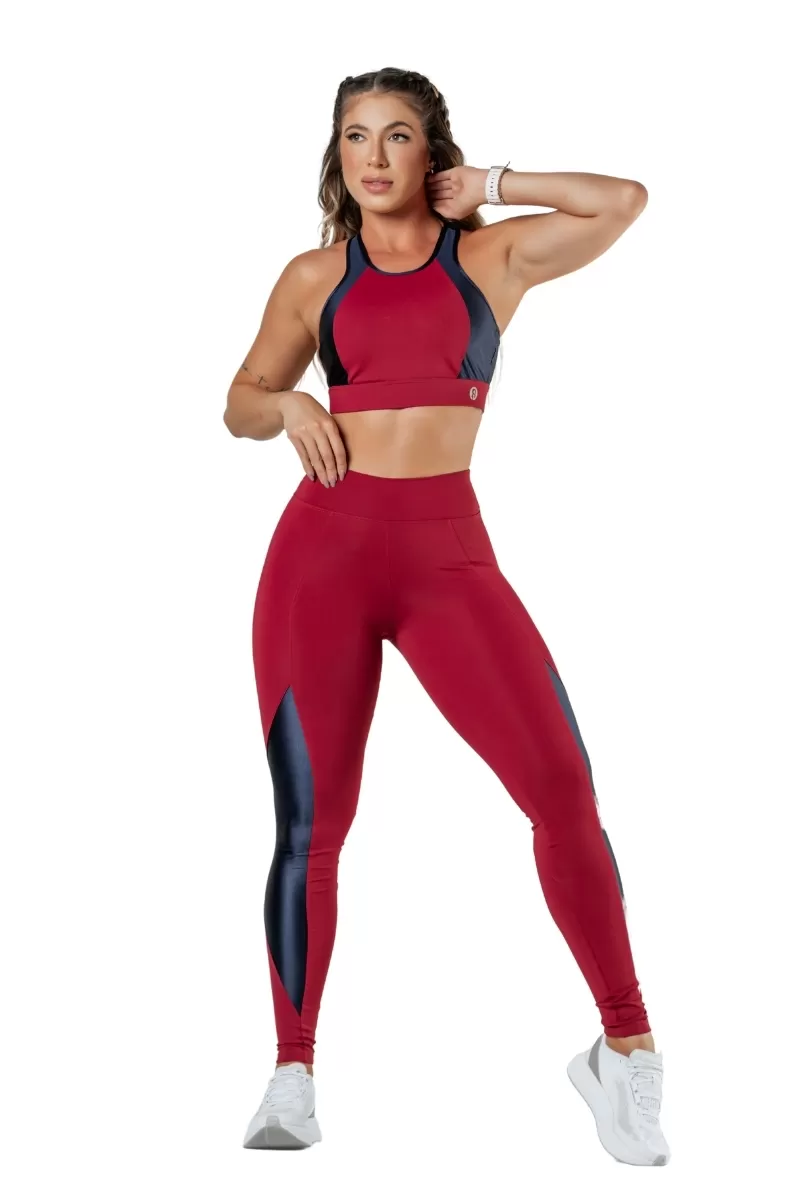 Garotafit - Red Cyprus Set - FCS291F Garotafit - Red Cyprus Set - FCS291F