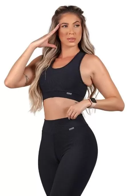 Garotafit - Top Hungary Black - TOB80AG Garotafit - Top Hungary Black - TOB80AG