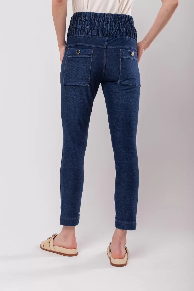 Hidrogênio - VIVIANE JEANS WITH WIDE ELASTIC WAIST - 19358042 Hidrogênio - VIVIANE JEANS WITH WIDE ELASTIC WAIST - 19358042