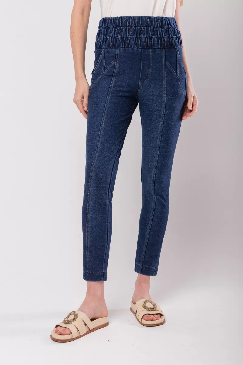 Hidrogênio - VIVIANE JEANS WITH WIDE ELASTIC WAIST - 19358042 Hidrogênio - VIVIANE JEANS WITH WIDE ELASTIC WAIST - 19358042