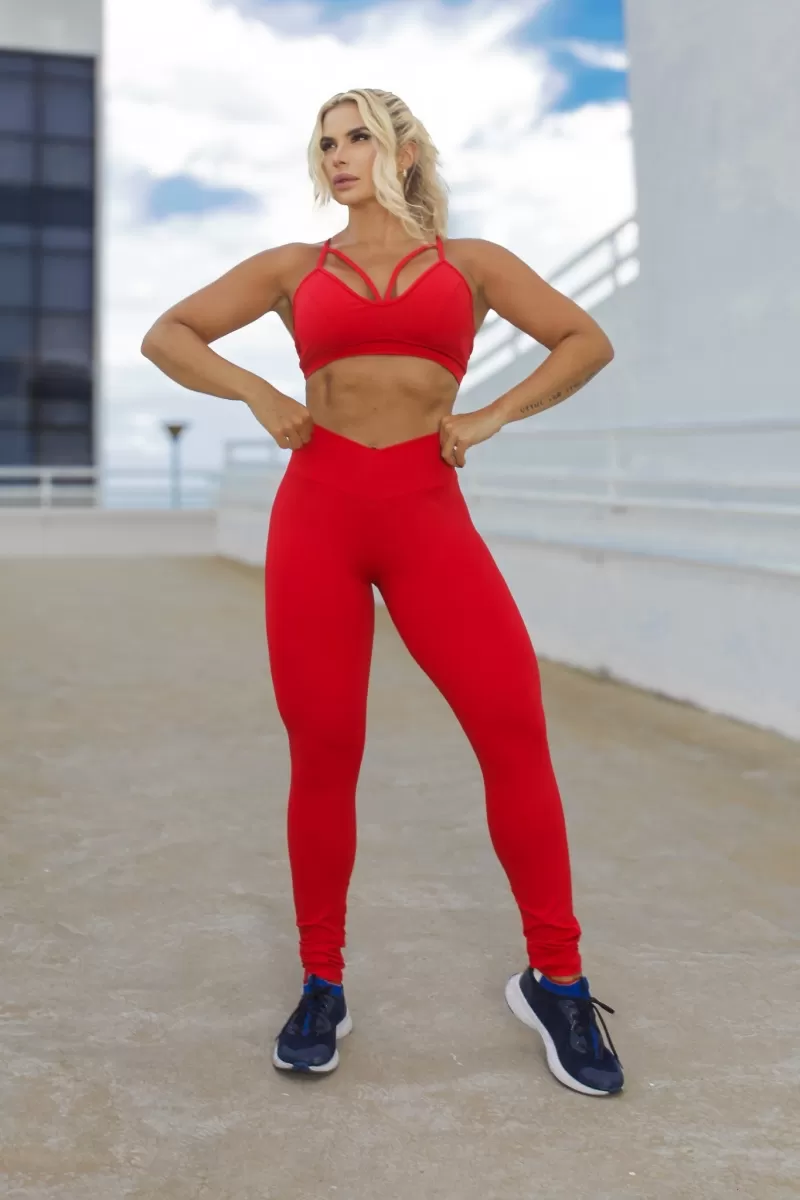 Canoan - Naomi Red Cutout Top 2 - 79820 Canoan - Naomi Red Cutout Top 2 - 79820