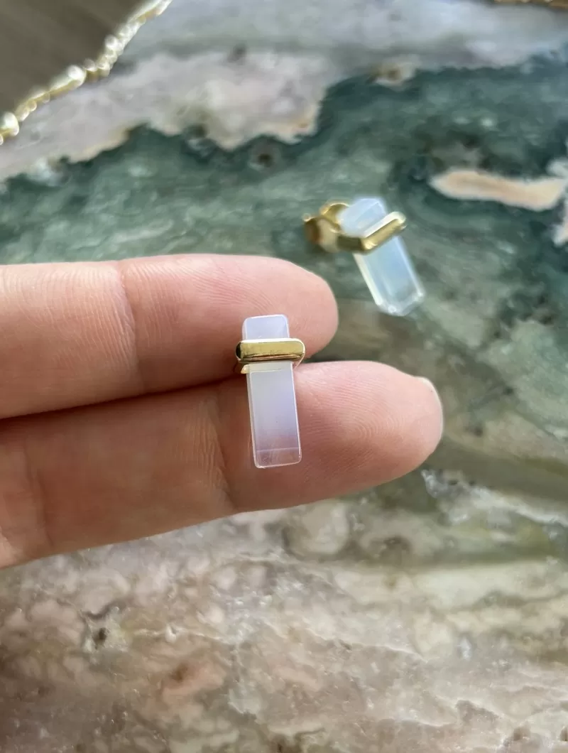 Mikabe - Opaline Stone Earring - MK1719