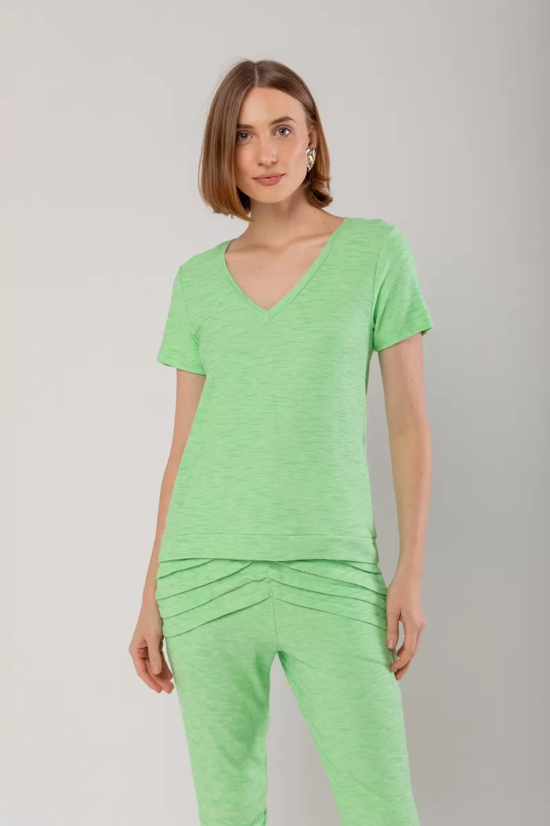 Hidrogênio - SHORT SLEEVE T-SHIRT SEA GREEN SWEATSHIRT - 18455512 Hidrogênio - SHORT SLEEVE T-SHIRT SEA GREEN SWEATSHIRT - 18455512