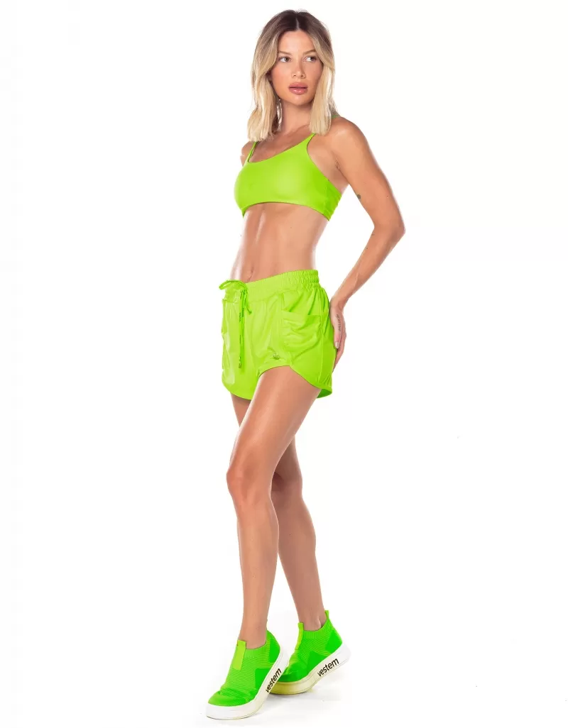 Vestem - Sports bra Park Neon Green - TOP678.ESS.C0041 Vestem - Sports bra Park Neon Green - TOP678.ESS.C0041