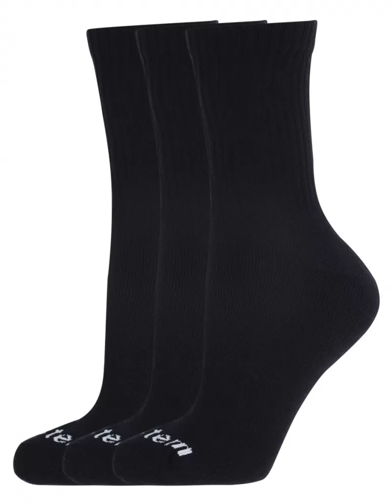 Vestem - Kit with 3 Long Socks Wear Black - KITMEI10.C0002 Vestem - Kit with 3 Long Socks Wear Black - KITMEI10.C0002