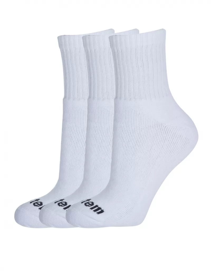 Vestem - Kit with 3 Short Socks Wear White - KITMEI11.C0001 Vestem - Kit with 3 Short Socks Wear White - KITMEI11.C0001