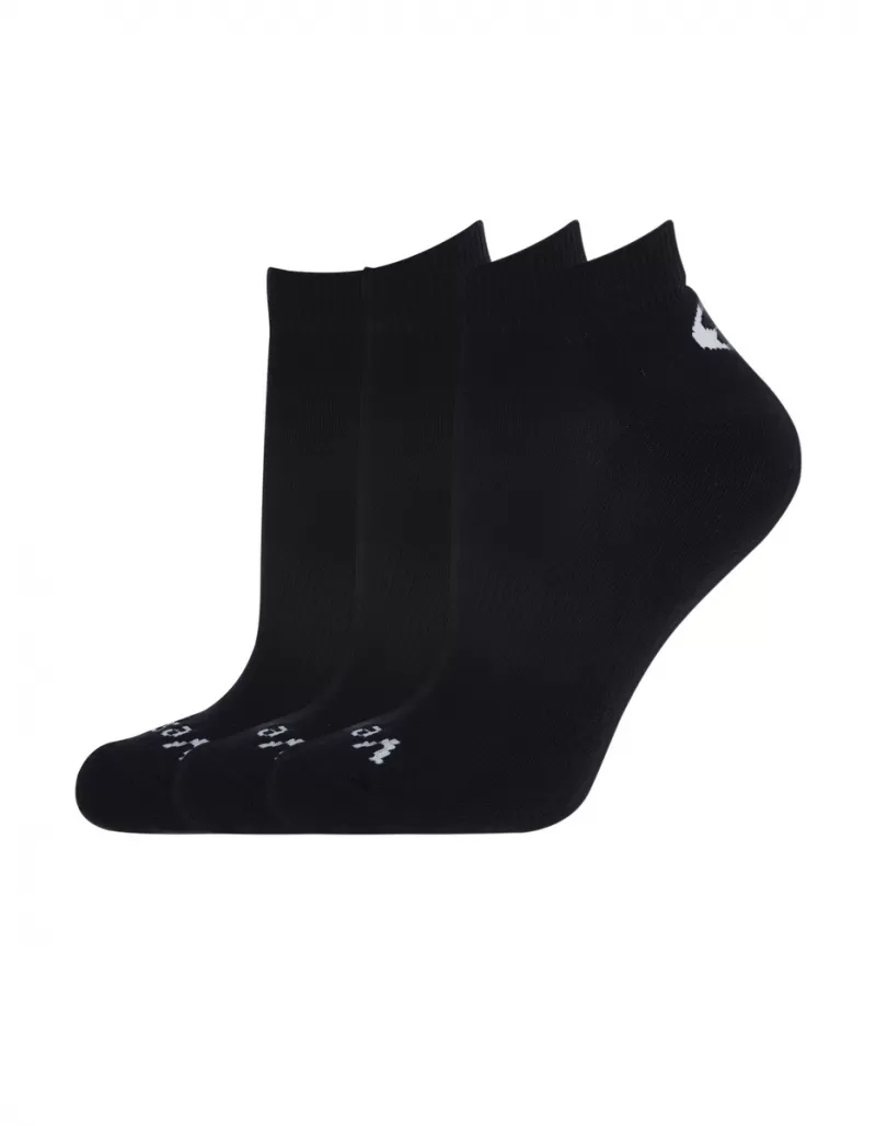 Vestem - Kit C/3 Running Socks Wear Black - KITMEI16.C0002 Vestem - Kit C/3 Running Socks Wear Black - KITMEI16.C0002
