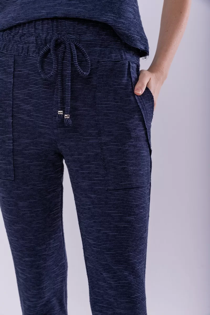 Hidrogênio - TROUSERS WITH KNIFE POCKETS NAVY - 19377004 Hidrogênio - TROUSERS WITH KNIFE POCKETS NAVY - 19377004