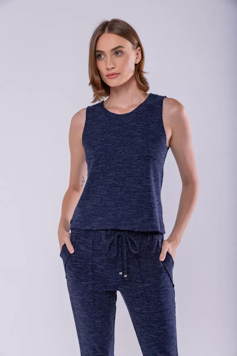 Hidrogênio - TROUSERS WITH KNIFE POCKETS NAVY - 19377004 Hidrogênio - TROUSERS WITH KNIFE POCKETS NAVY - 19377004