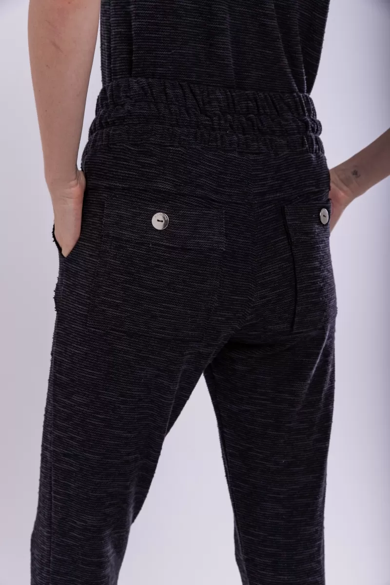 Hidrogênio - TROUSERS WITH KNIFE POCKETS BLACK - 19377001 Hidrogênio - TROUSERS WITH KNIFE POCKETS BLACK - 19377001