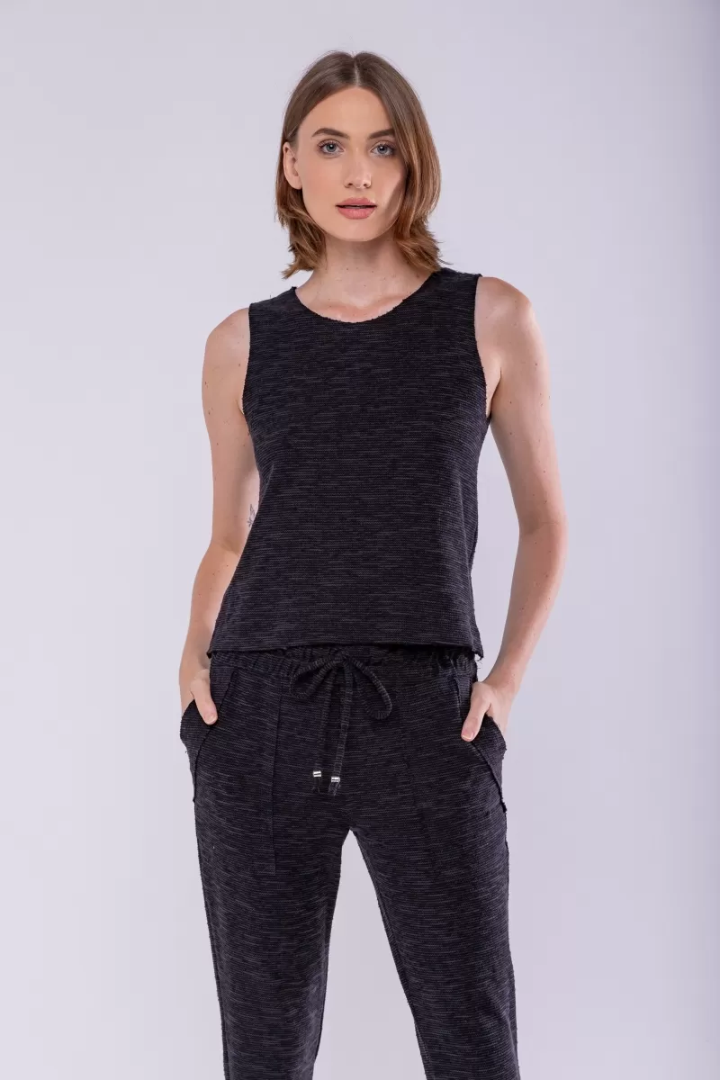 Hidrogênio - TROUSERS WITH KNIFE POCKETS BLACK - 19377001 Hidrogênio - TROUSERS WITH KNIFE POCKETS BLACK - 19377001