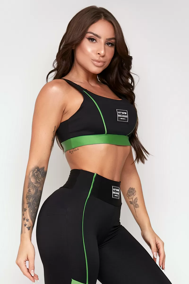 Lets Gym - Top Hardy Pulse Black - 2289PT Lets Gym - Top Hardy Pulse Black - 2289PT