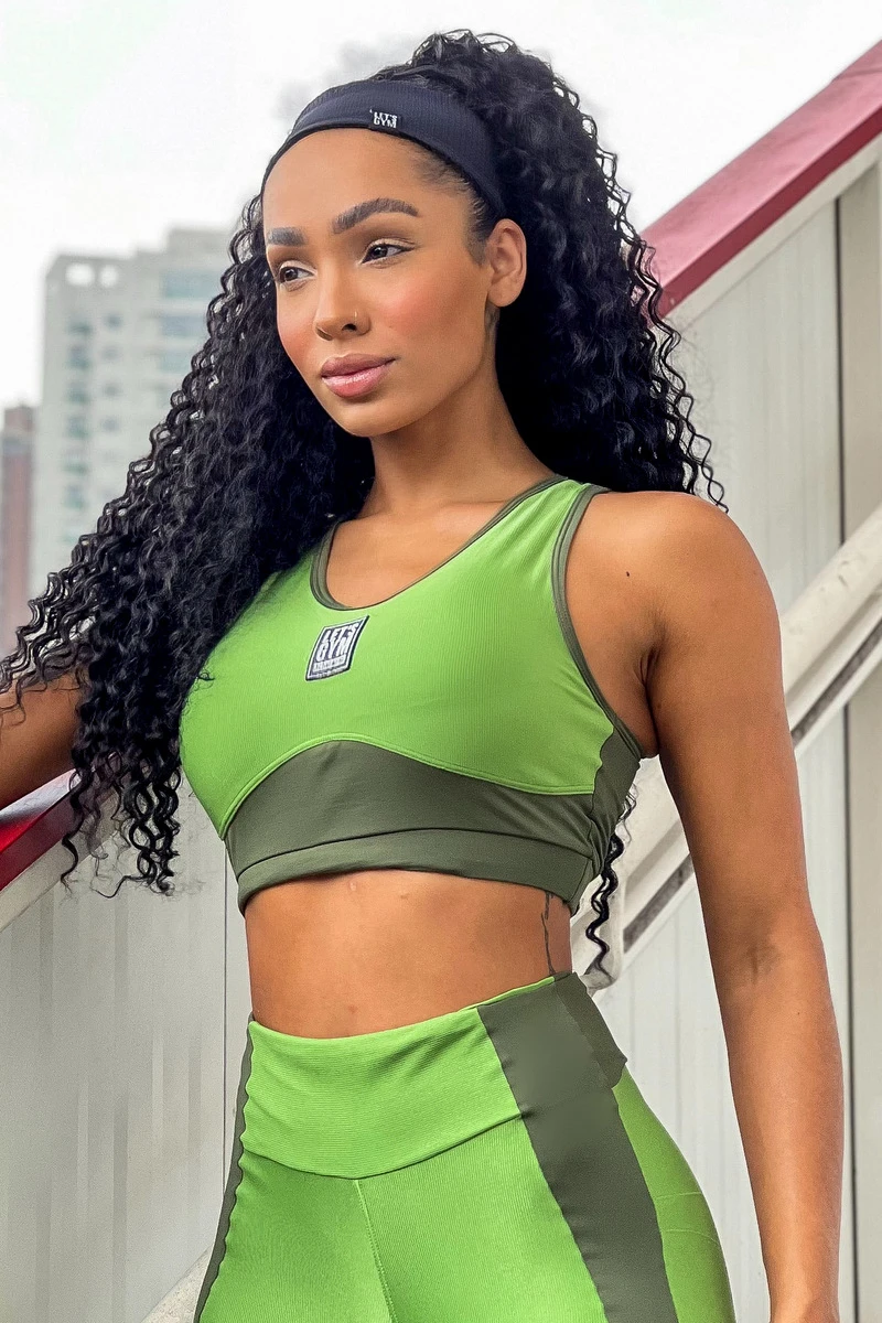 Lets Gym - Olive Green High Top - 2268VDO