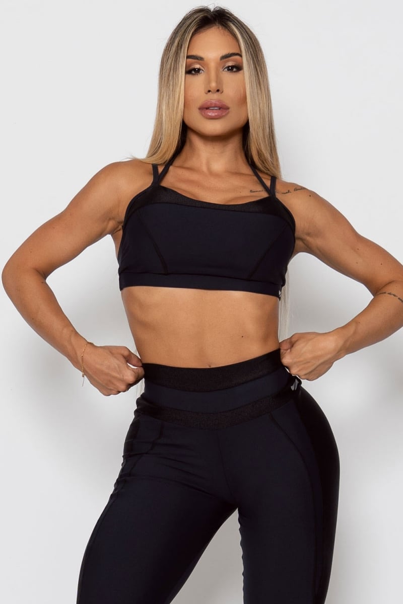 ZNG - BLACK CAMI TOP - TOP518