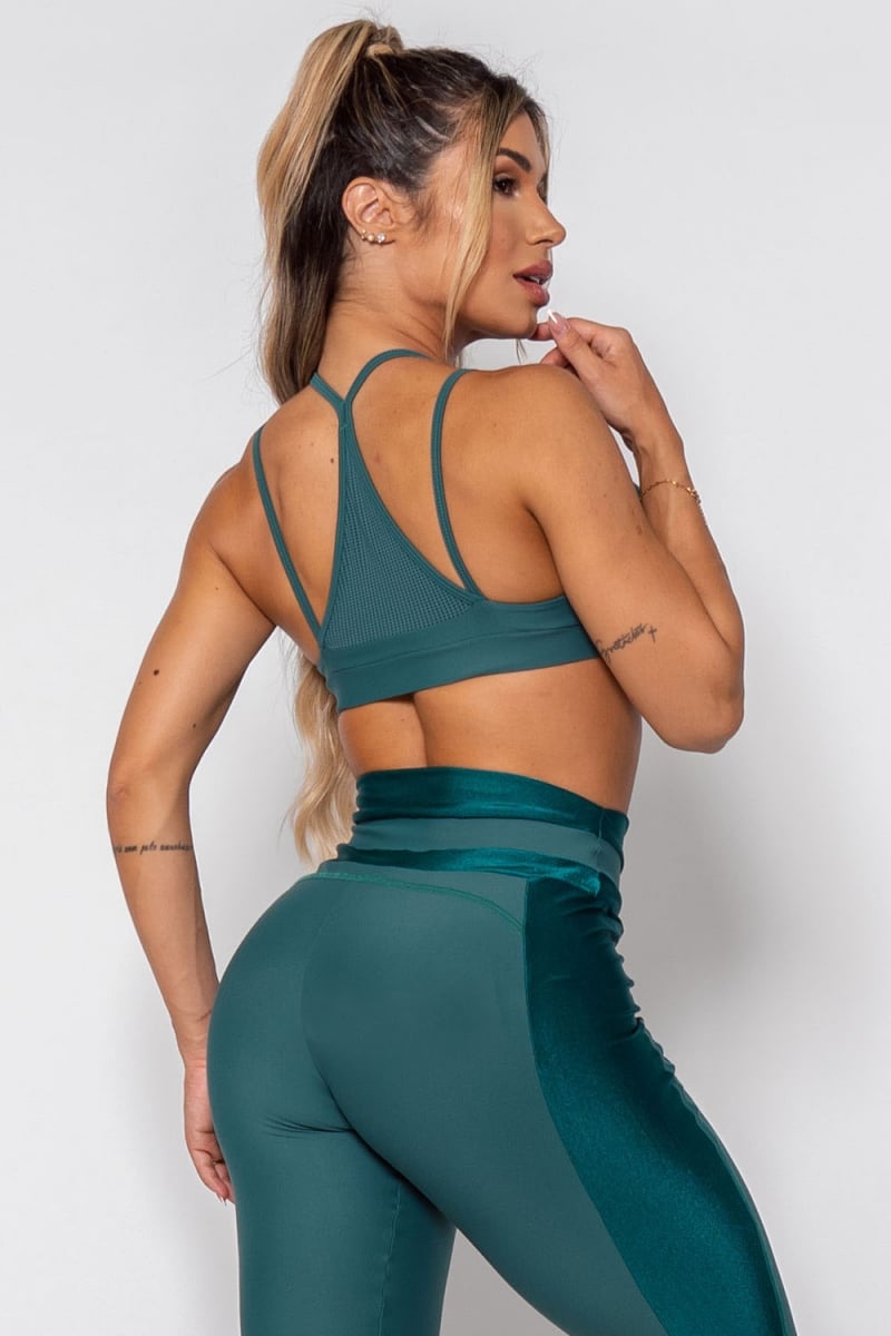 ZNG - GREEN CAMI TOP - TOP520 ZNG - GREEN CAMI TOP - TOP520