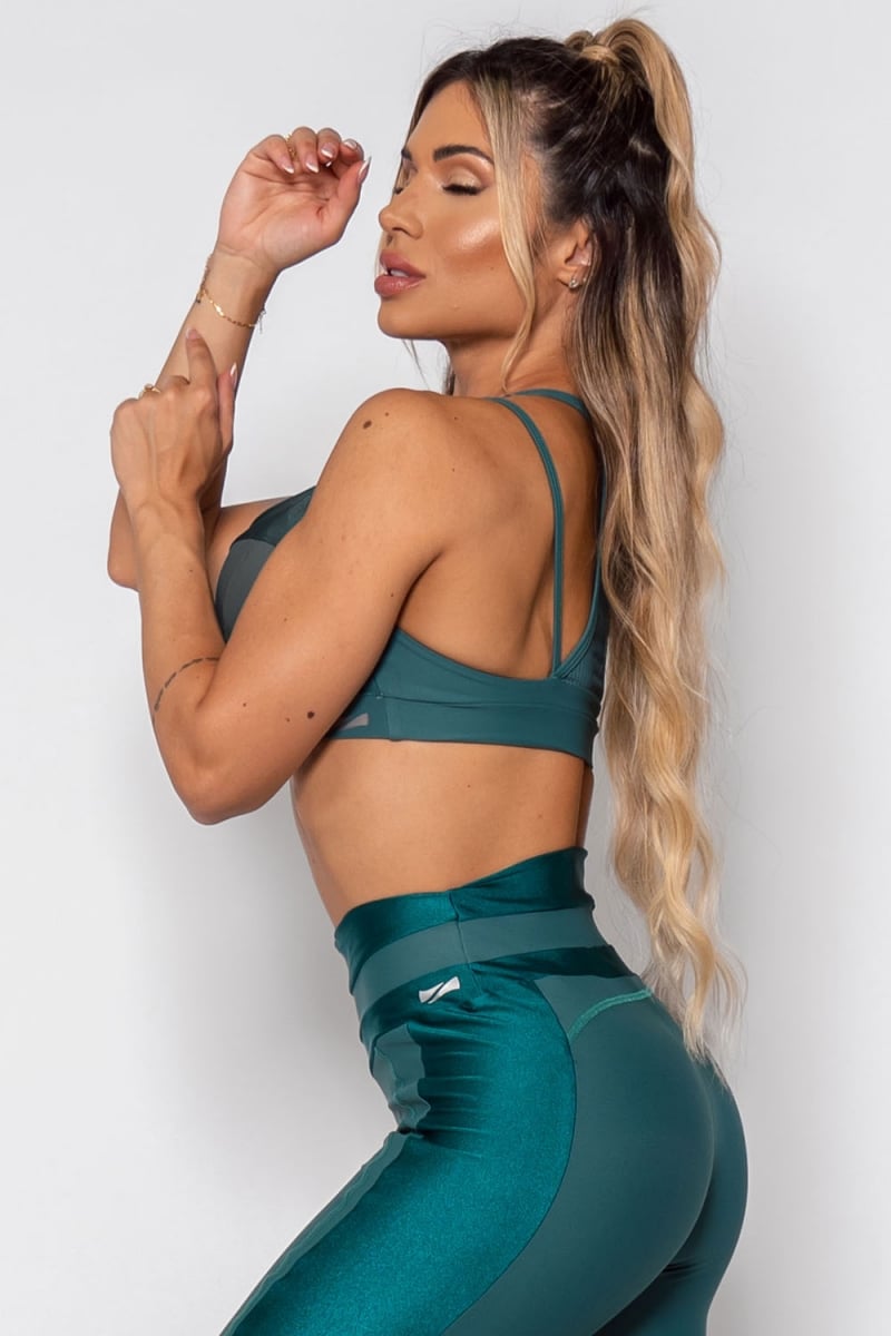 ZNG - GREEN CAMI TOP - TOP520 ZNG - GREEN CAMI TOP - TOP520
