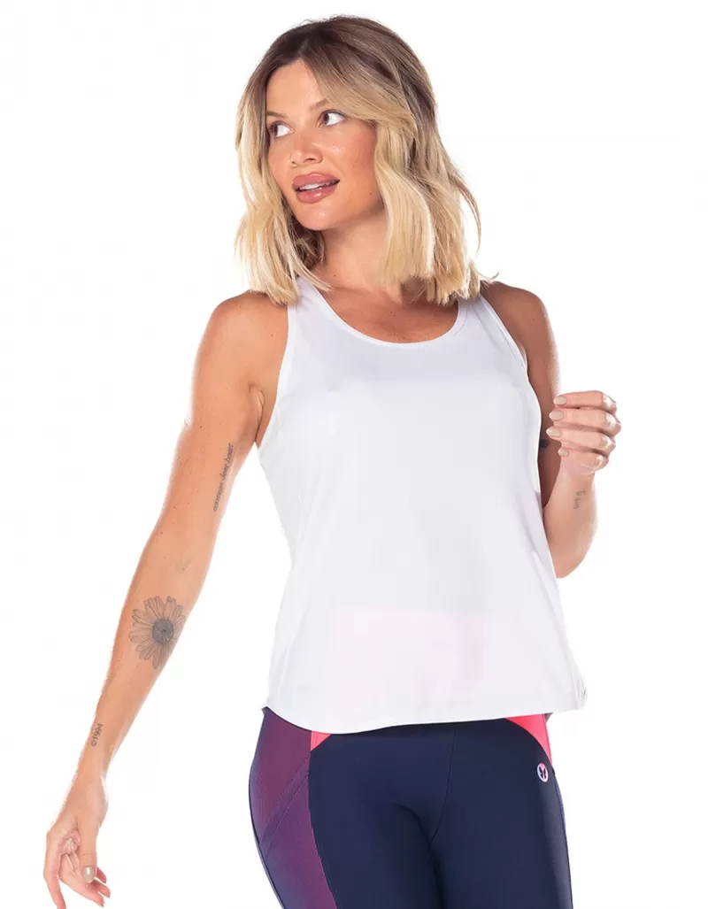 Vestem - Tank Shirt Roller White - REG760.ESS.C0001 Vestem - Tank Shirt Roller White - REG760.ESS.C0001