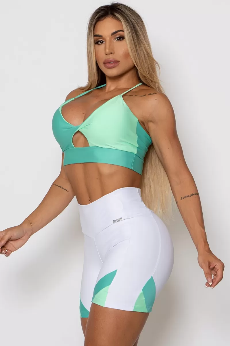 ZNG - DUAL GREEN SHORTS - SHO192 ZNG - DUAL GREEN SHORTS - SHO192