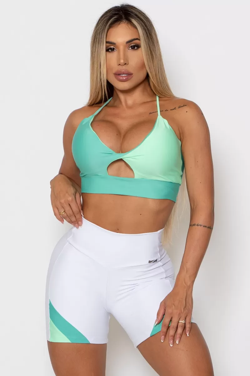 ZNG - DUAL GREEN SHORTS - SHO192 ZNG - DUAL GREEN SHORTS - SHO192
