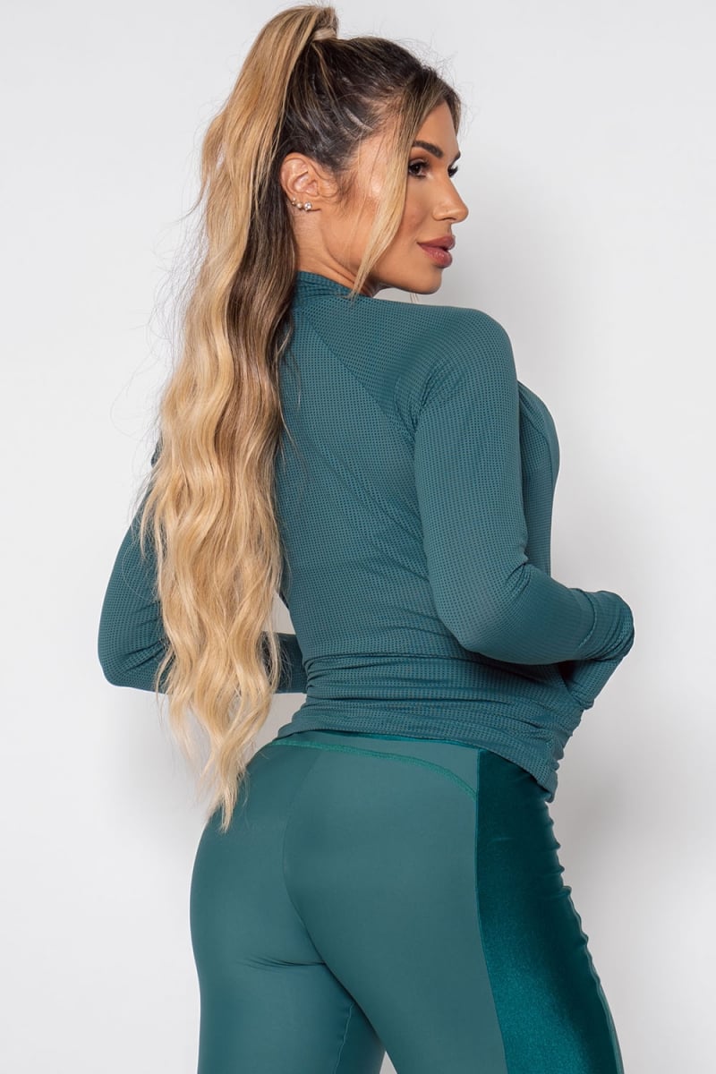 ZNG - CAMI GREEN JACKET - BLU245 ZNG - CAMI GREEN JACKET - BLU245