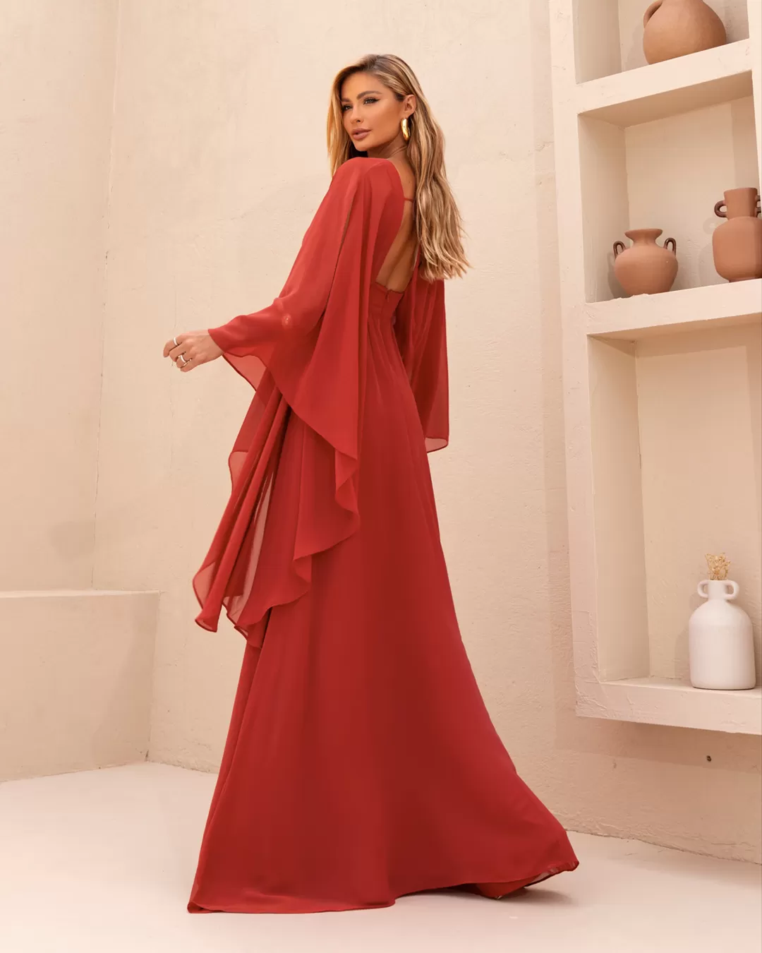 Dot Clothing - Dress Dot Clothing Long Terra - 2056TERRA Dot Clothing - Dress Dot Clothing Long Terra - 2056TERRA