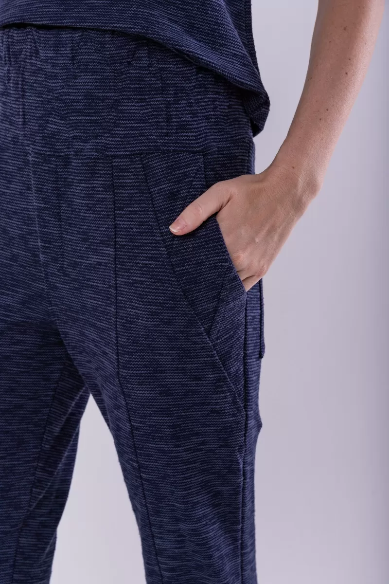 Hidrogênio - JOGGER PANTS WITH ELASTIC WAISTBAND LOURDES NAVY - 19367004 Hidrogênio - JOGGER PANTS WITH ELASTIC WAISTBAND LOURDES NAVY - 19367004