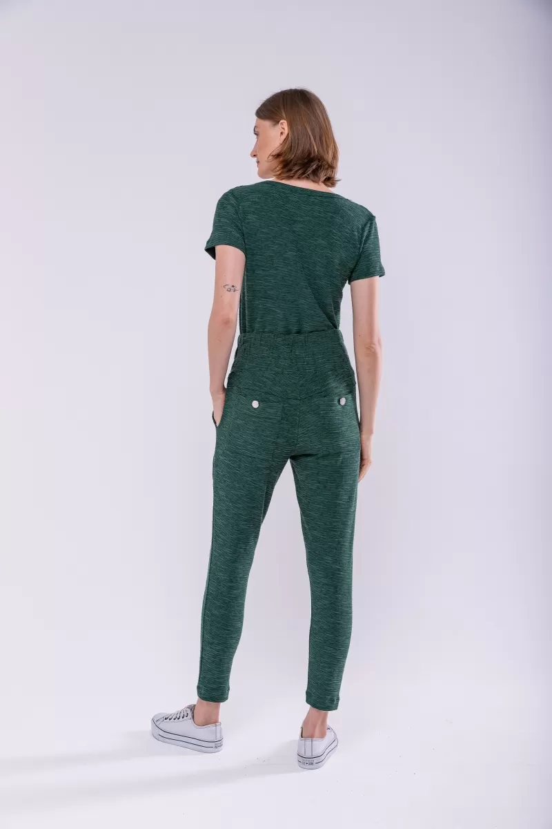 Hidrogênio - JOGGER PANTS WITH ELASTIC WAISTBAND LOURDES GREEN - 19367009 Hidrogênio - JOGGER PANTS WITH ELASTIC WAISTBAND LOURDES GREEN - 19367009