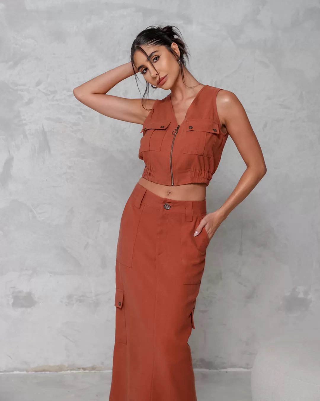 Dot Clothing - Set Dot Clothing Skirt Long Earth - 2263TERRA Dot Clothing - Set Dot Clothing Skirt Long Earth - 2263TERRA