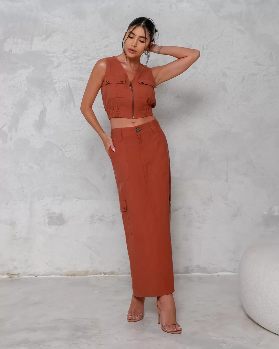 Dot Clothing - Set Dot Clothing Skirt Long Earth - 2263TERRA Dot Clothing - Set Dot Clothing Skirt Long Earth - 2263TERRA