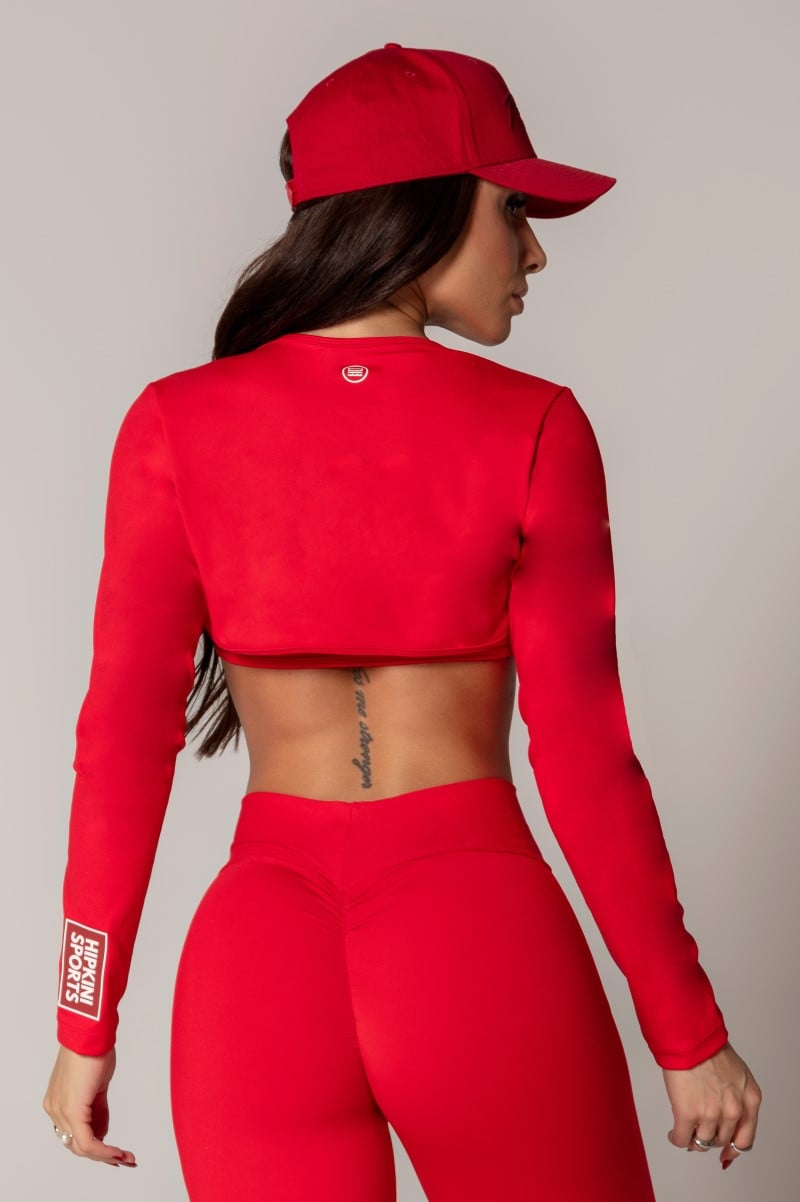 Hipkini - Red Ambition Blouse - 33330568