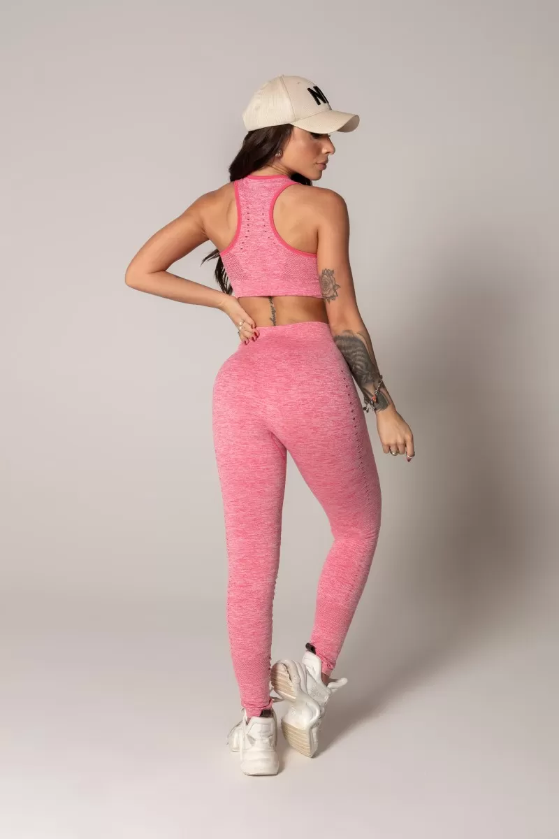 Hipkini - Ambition Seamless Pink Legging - 33330488