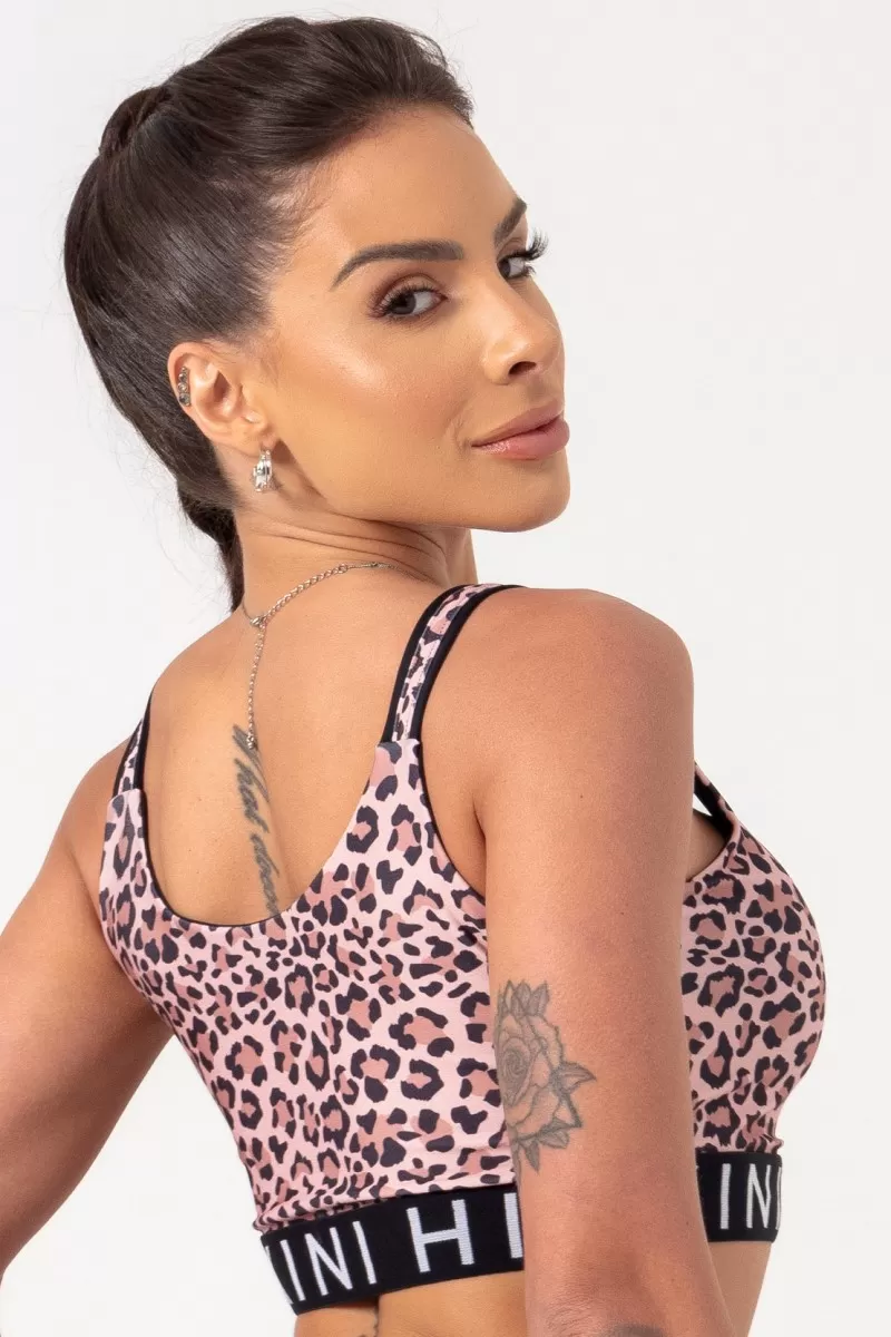 Hipkini - Top Ambition Animal Print Onça Marrom - 33330433 Hipkini - Top Ambition Animal Print Onça Marrom - 33330433