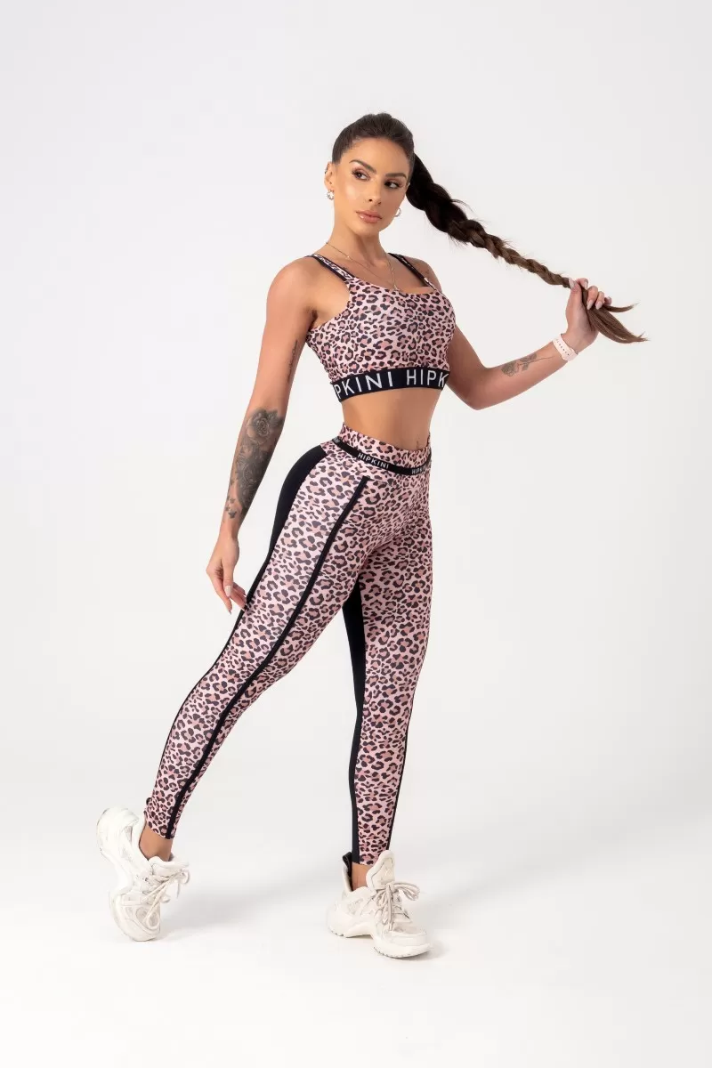Hipkini - Top Ambition Animal Print Onça Marrom - 33330433 Hipkini - Top Ambition Animal Print Onça Marrom - 33330433